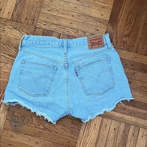 Levi's Light Blue Jean Shorts size 29